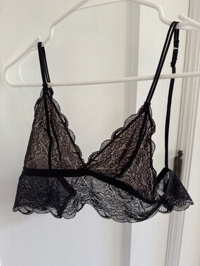 Madewell Lace Liana Longline Bralette - brand new - size XS